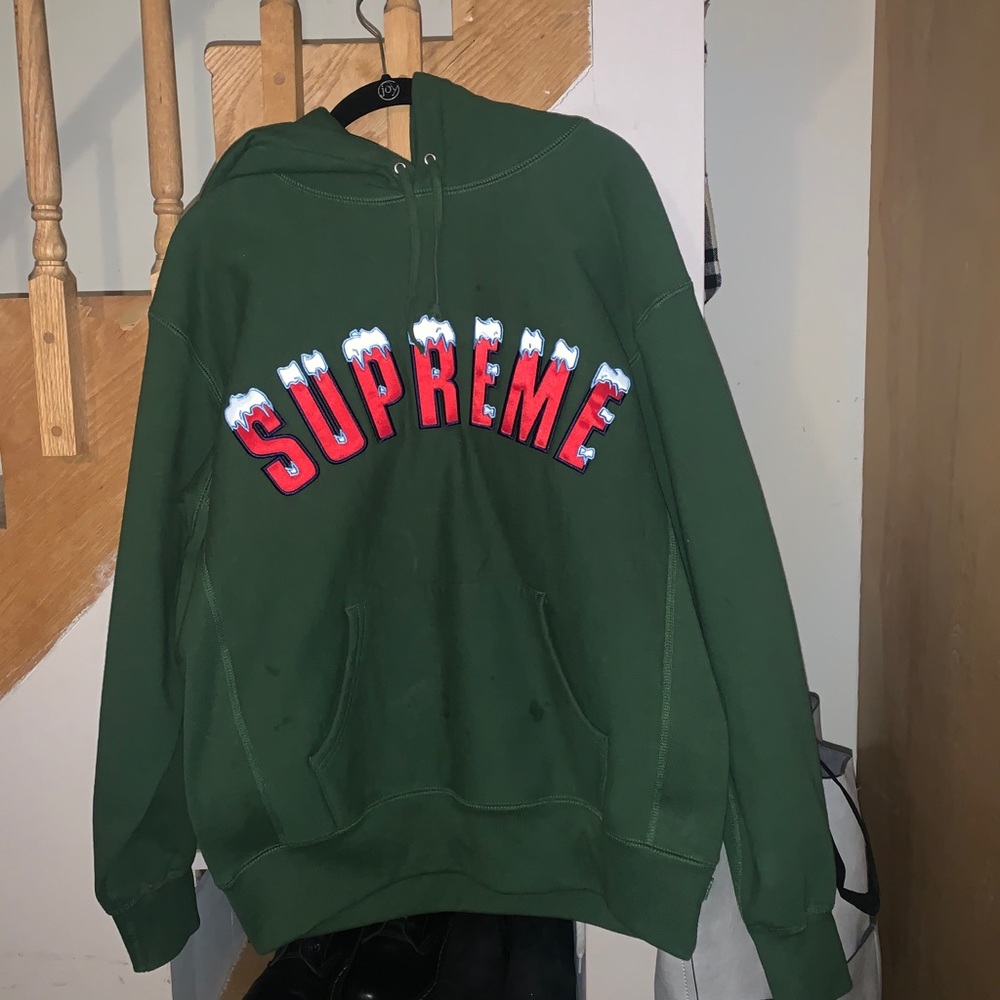 SUPREME “ICED” COLLECTION LOGO HOODIE